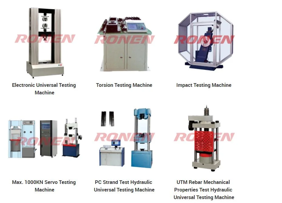 Rebar Material Tensile PC Controlled Hydraulic Servo Universal Testing Machine