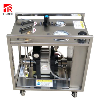 空気圧ポンプ 高圧薬液注入システム ハイドロテストポンプ テストベンチ