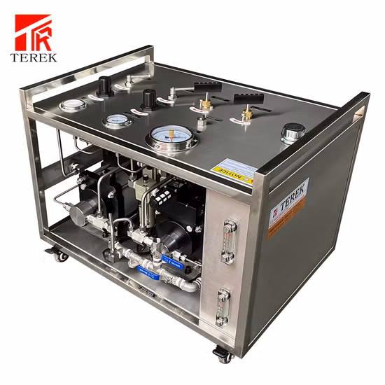 Terek ブランドのパイプホーステスト用空気圧油圧テストポンプシステム